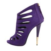 Giuseppe Zanotti Pre-owned Pre-owned Mocka stvlar Purple, Dam