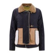 Fay Light Jackets Black, Dam