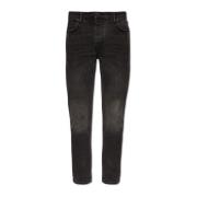 AllSaints Cigarette skinny jeans Gray, Herr