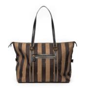 Fendi Vintage Pre-owned Canvas fendi-vskor Brown, Dam