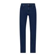 Boss Regular Fit Jeans - Blå Blue, Herr