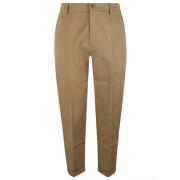 Kenzo Beige Classic Chino Byxor Beige, Herr