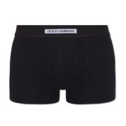 Dolce & Gabbana Boxershorts med logotyp Black, Herr