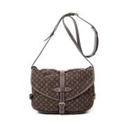 Louis Vuitton Vintage Pre-owned Tyg louis-vuitton-vskor Brown, Dam