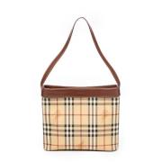 Burberry Vintage Pre-owned Canvas totevskor Beige, Dam