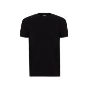 Giorgio Armani Stiliga T-shirts och Polos Black, Herr