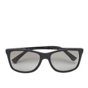 Armani Pre-owned Pre-owned Acetat solglasgon Black, Dam