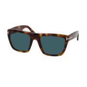 Tom Ford Solglasögon Fletcher Large Brown, Herr