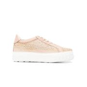 Casadei Moderna Komfort Sneakers Beige, Dam