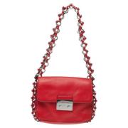 Michael Kors Pre-owned Pre-owned Laeder axelremsvskor Red, Dam