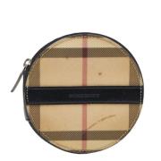 Burberry Vintage Pre-owned Laeder plnbcker Beige, Dam