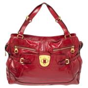 Alexander McQueen Pre-owned Pre-owned Laeder axelremsvskor Red, Dam