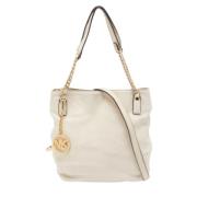 Michael Kors Pre-owned Pre-owned Laeder axelremsvskor White, Dam