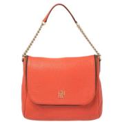 Carolina Herrera Pre-owned Pre-owned Laeder handvskor Orange, Dam