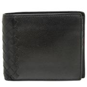 Bottega Veneta Vintage Pre-owned Laeder plnbcker Black, Dam