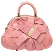 Versace Pre-owned Pre-owned Laeder handvskor Pink, Dam