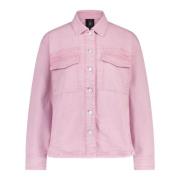 Marc Cain Denim Blus Pink, Dam