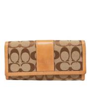 Coach Pre-owned Pre-owned Canvas plnbcker Beige, Dam