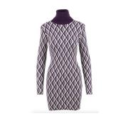 Elisabetta Franchi Am98B36E2 Bm8* Klänning Purple, Dam