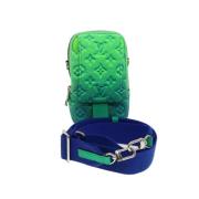 Louis Vuitton Vintage Pre-owned Laeder louis-vuitton-vskor Green, Dam