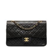 Chanel Vintage Pre-owned Laeder axelremsvskor Black, Dam