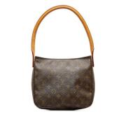 Louis Vuitton Vintage Pre-owned Canvas handvskor Brown, Dam