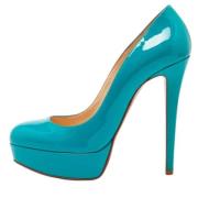 Christian Louboutin Pre-owned Pre-owned Laeder klackskor Green, Dam