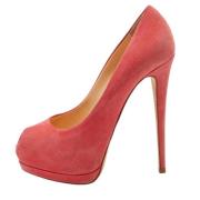 Giuseppe Zanotti Pre-owned Pre-owned Mocka klackskor Pink, Dam