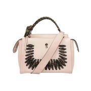 Fendi Vintage Pre-owned Laeder handvskor Pink, Dam