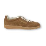 Santoni Olympiska Sneakers för Män Brown, Herr