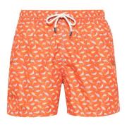 Fedeli Beachwear Orange, Herr