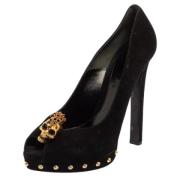 Alexander McQueen Pre-owned Pre-owned Mocka klackskor Black, Dam