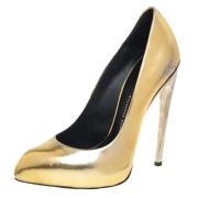 Giuseppe Zanotti Pre-owned Pre-owned Laeder klackskor Yellow, Dam