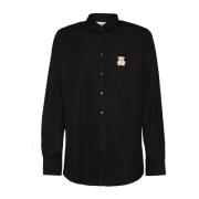 Moschino Klassisk Teddy Skjorta Black, Herr