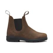 Blundstone Mjuka mocka Chelsea-stövlar Brown, Dam