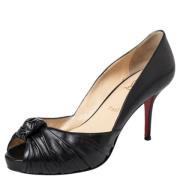 Christian Louboutin Pre-owned Pre-owned Laeder klackskor Black, Dam