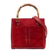 Gucci Vintage Pre-owned Laeder handvskor Red, Dam