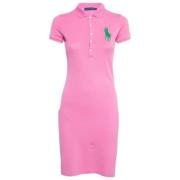 Ralph Lauren Pre-owned Pre-owned Bomull klnningar Pink, Dam