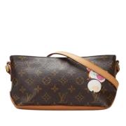 Louis Vuitton Vintage Pre-owned Canvas louis-vuitton-vskor Brown, Dam