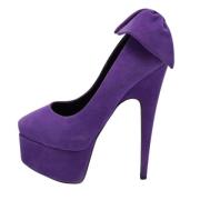 Giuseppe Zanotti Pre-owned Pre-owned Mocka klackskor Purple, Dam