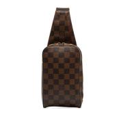 Louis Vuitton Vintage Pre-owned Canvas louis-vuitton-vskor Brown, Dam