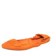 Ralph Lauren Pre-owned Pre-owned Mocka lgskor Orange, Dam