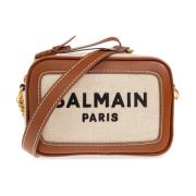 Balmain B-Army axelväska Beige, Dam