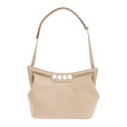 Alexander McQueen ‘The Peak’ axelväska Beige, Dam