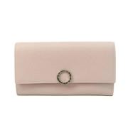 Bvlgari Vintage Pre-owned Läder plnbcker Pink, Dam