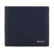 Bally Flagg Läder Plånbok Gray, Herr