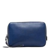 Prada Vintage Pre-owned Laeder prada-vskor Blue, Dam