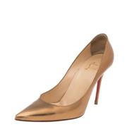 Christian Louboutin Pre-owned Pre-owned Laeder klackskor Yellow, Dam