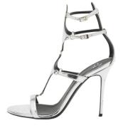 Giuseppe Zanotti Pre-owned Pre-owned Laeder sandaler Gray, Dam