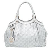 Gucci Vintage Pre-owned Laeder gucci-vskor Gray, Dam